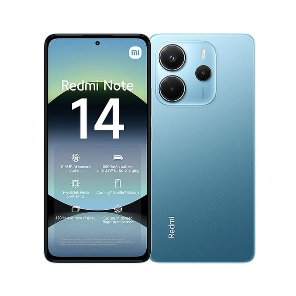 XIAOMI Celular Xiaomi Redmi Note 14 Pro Ocean Blue 8G RAM 256G (Colombia)