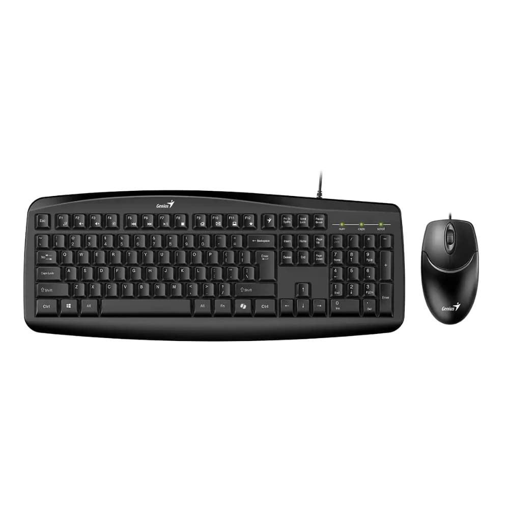 GENIUS Teclado GENIUS + Mouse Km-200 Smart USB COLOR Black