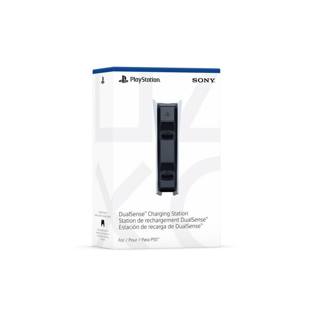 SONY PLAY STATION Cargador de Control para consola PLAYSTATION PS5 Blanco y Negro