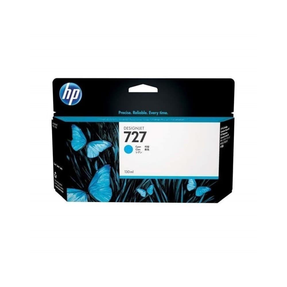 HPIMPGRANFORMATO Cartucho de tinta HP 727 DesignJet cian de 130 ml