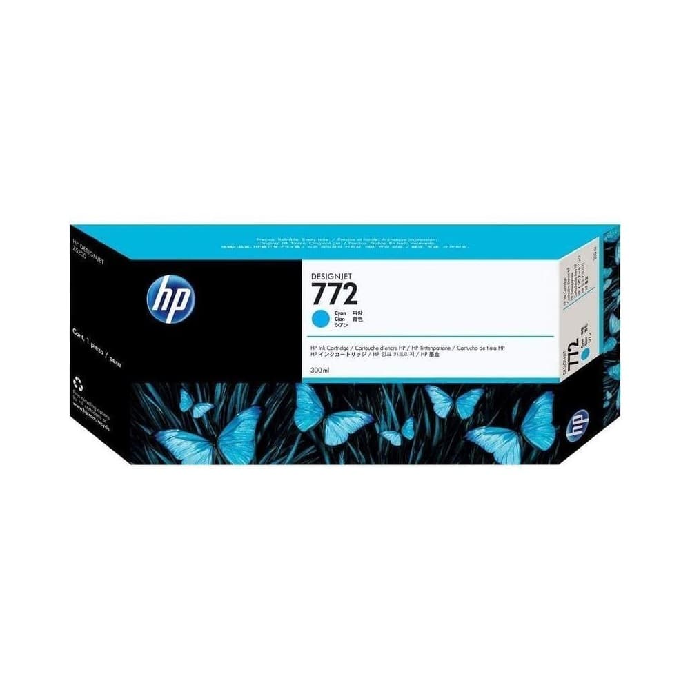 HPIMPGRANFORMATO CARTUCHO HP CYAN 772 DESINGJET Z5200 300ml PROMOCION CON PLOTTER