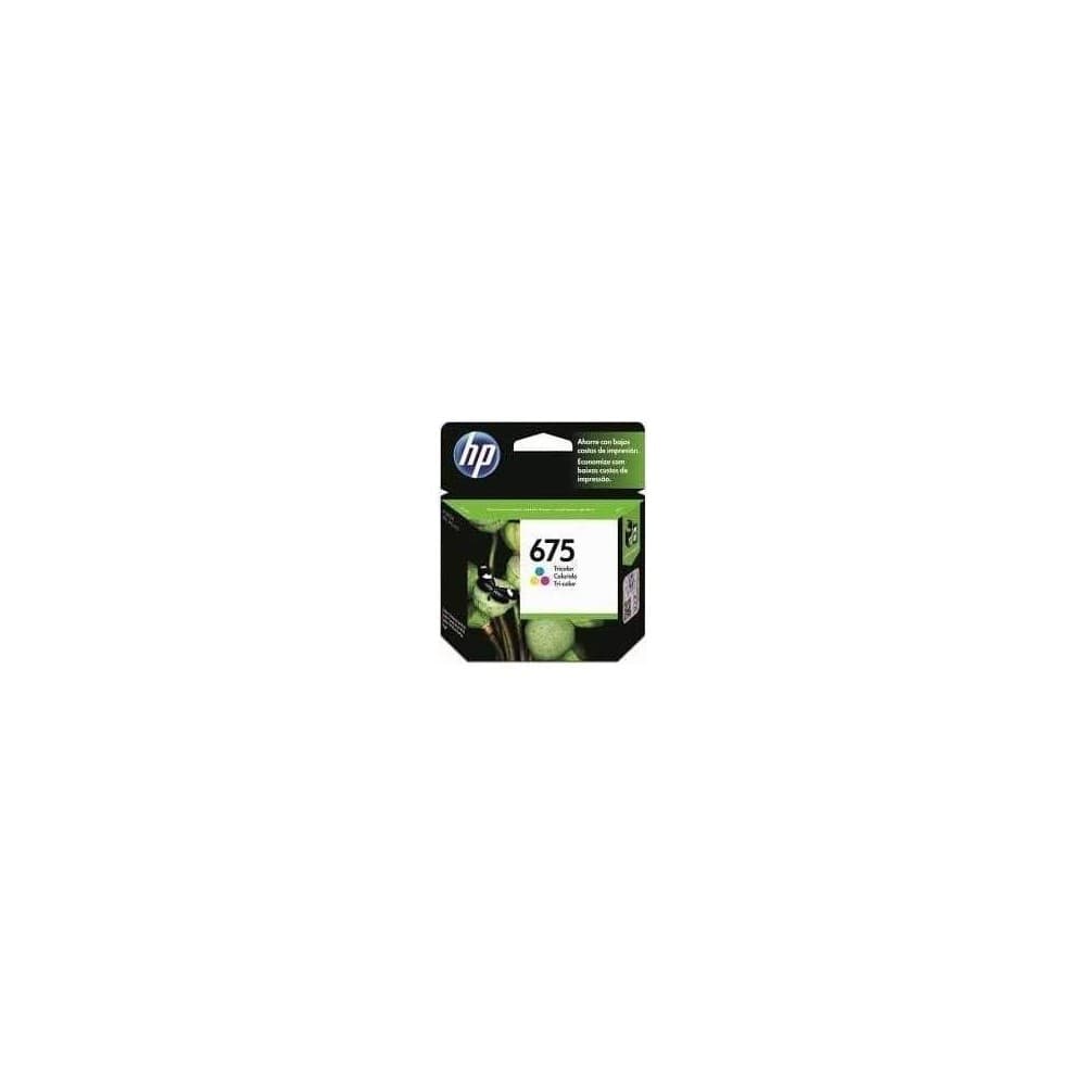 HPSUMINISTROS CARTUCHO HP TRICOLOR 675 OFFICEJET 4000 4400 4575 250 PAG