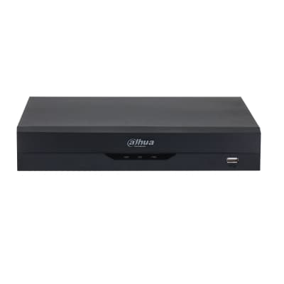 DAHUA Grabador DVR Penta-brid 4 canales analógicos + hasta 6 IP (6 MP máx.)/ IA integrada AcuPick, Perimeter Protection, SMD Plus, Face Recognition, AI Codin/Compresión de video Smart H.265+, H.265, dual-stream/Conectividad adicional Cámaras Wi-Fi/ soporta hasta 10 TB/ 1 bahia/