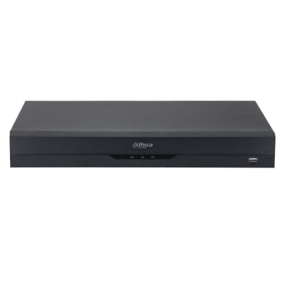 DAHUA DVR de 16 Canales de 5 Megapíxeles/ WizSense/ H.265+/ 2 Bahías de Discos Duros/ 16 Ch HDCVI +8 Canales IP/ Hasta 24 Ch IP/ 2 Canales de Reconocimiento Facial/ Codificación IA/ SMD Plus/ Proteccion Perimetral/ 8 canales Acupick