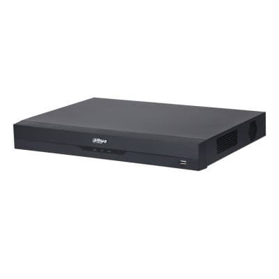 DAHUA Grabador XVR Dahua, 32 canales, hasta 6MP, Inteligencia Artificial, HDCVI/AHD/TVI/CVBS/IP, H.265+/H.265, Soporta 2 Discos Duros hasta 10TB cada uno (No incluye Disco Duro)