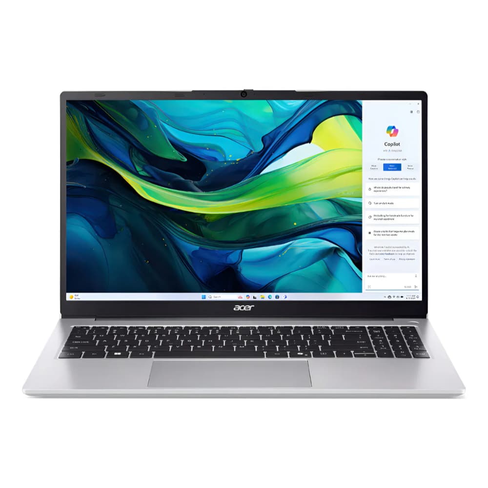 ACER Portatil Acer AL15-33P-37DG Ci3 N355 FHD 15 8GB 1slot DDR5/512SSD EXP A 16GB/Linux (ESHELL) Color Silver