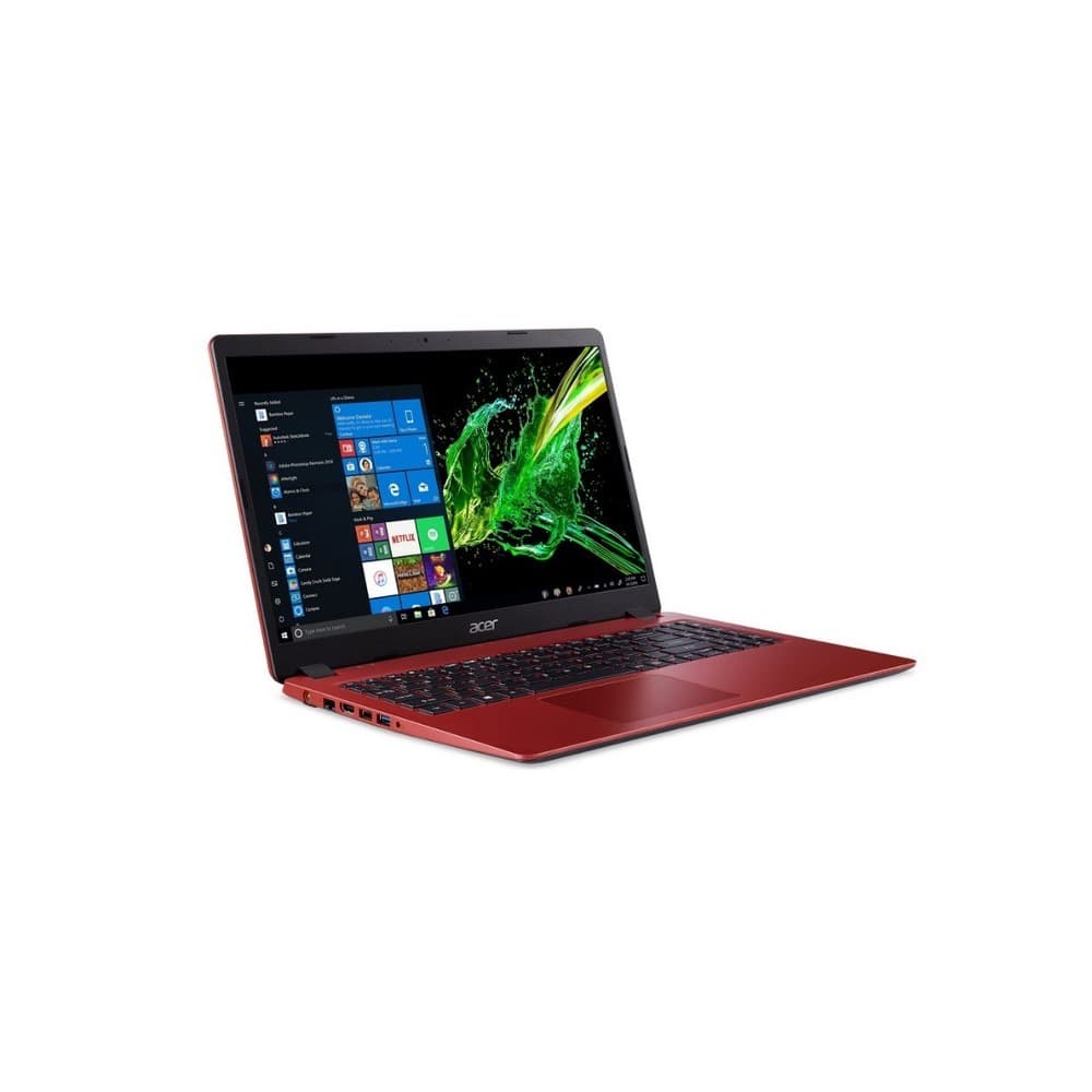 ACER Computador Portatil Acer Intel Ci3 6006U, Memoria ram 4GB, Disco Duro 1TB, Pantalla 15,6HD, Rojo