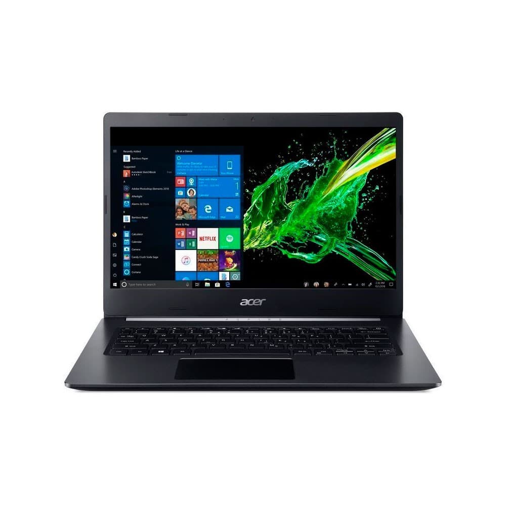 ACER Computador Portátil Acer Intel Ci3 14” pulgadas FHD Memoria 4GB RAM – 256GB SSD Windows 10 home Black