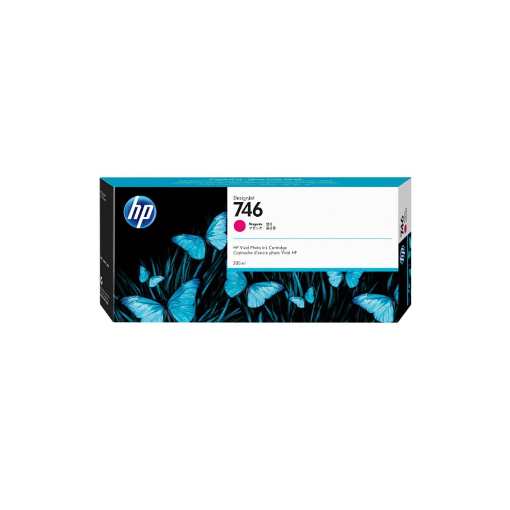 HPIMPGRANFORMATO Cartucho de tinta magenta DesignJet HP 746 de 300 ml