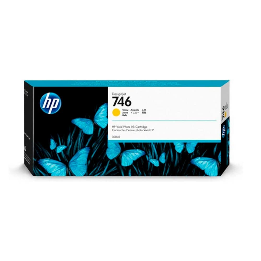 HPIMPGRANFORMATO Cartucho de tinta amarilla DesignJet HP 746 de 300 ml