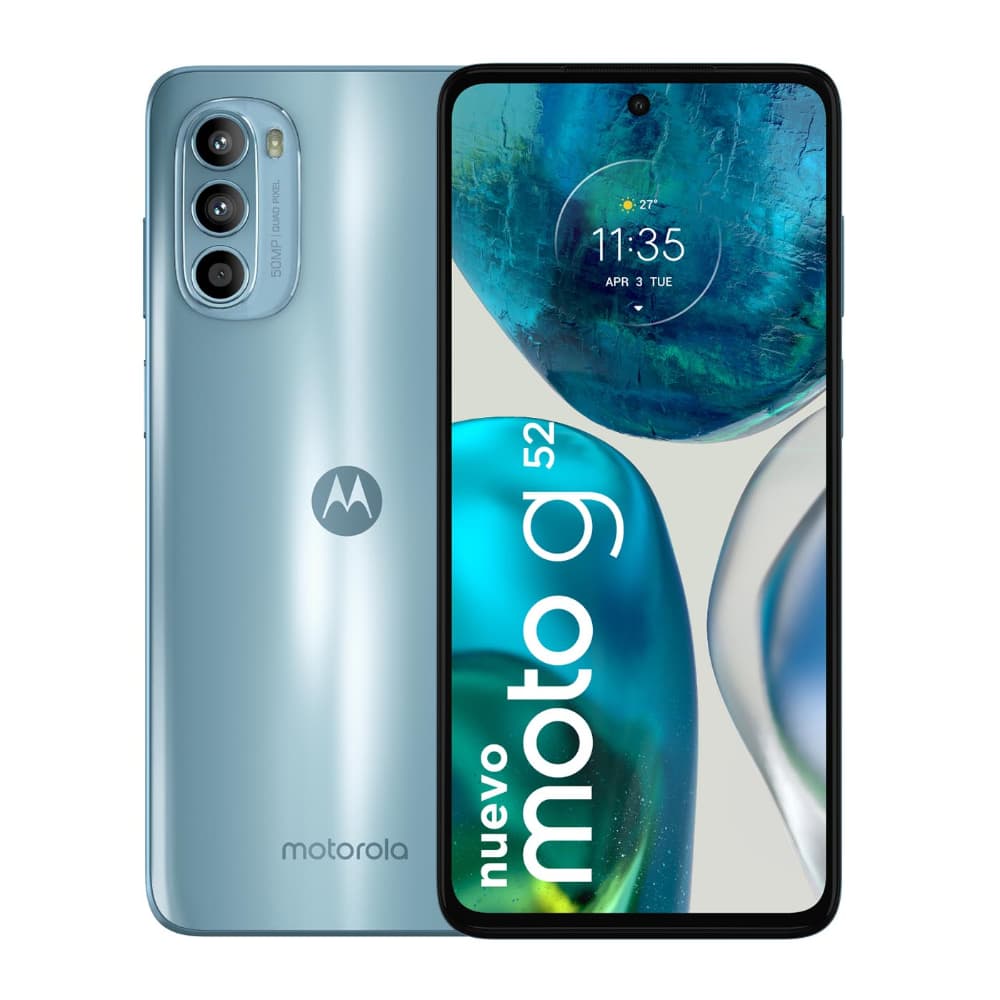 LENOVOMOVILIDAD Celular Motorola G52 RAM 6GB ROM 128GB Azul