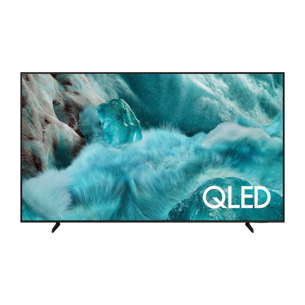 SAMSUNGAUDIVIDEO Televisor Samsung FLAT QLED Smart TV 75 pulgadas, UHD 4K /3,840 x 2,160 / DVB-T2 / Procesador Quantum /Bluetooth / Dual Led / asistente de voz / modo ambiente/ Modo Juego/ HDMI x 3 / USB x 2 /LAN/ abre y edita archivos de Office/ Control Solar/Garantía 1 año, Ficha tecnica completa en www.samsung.com.co