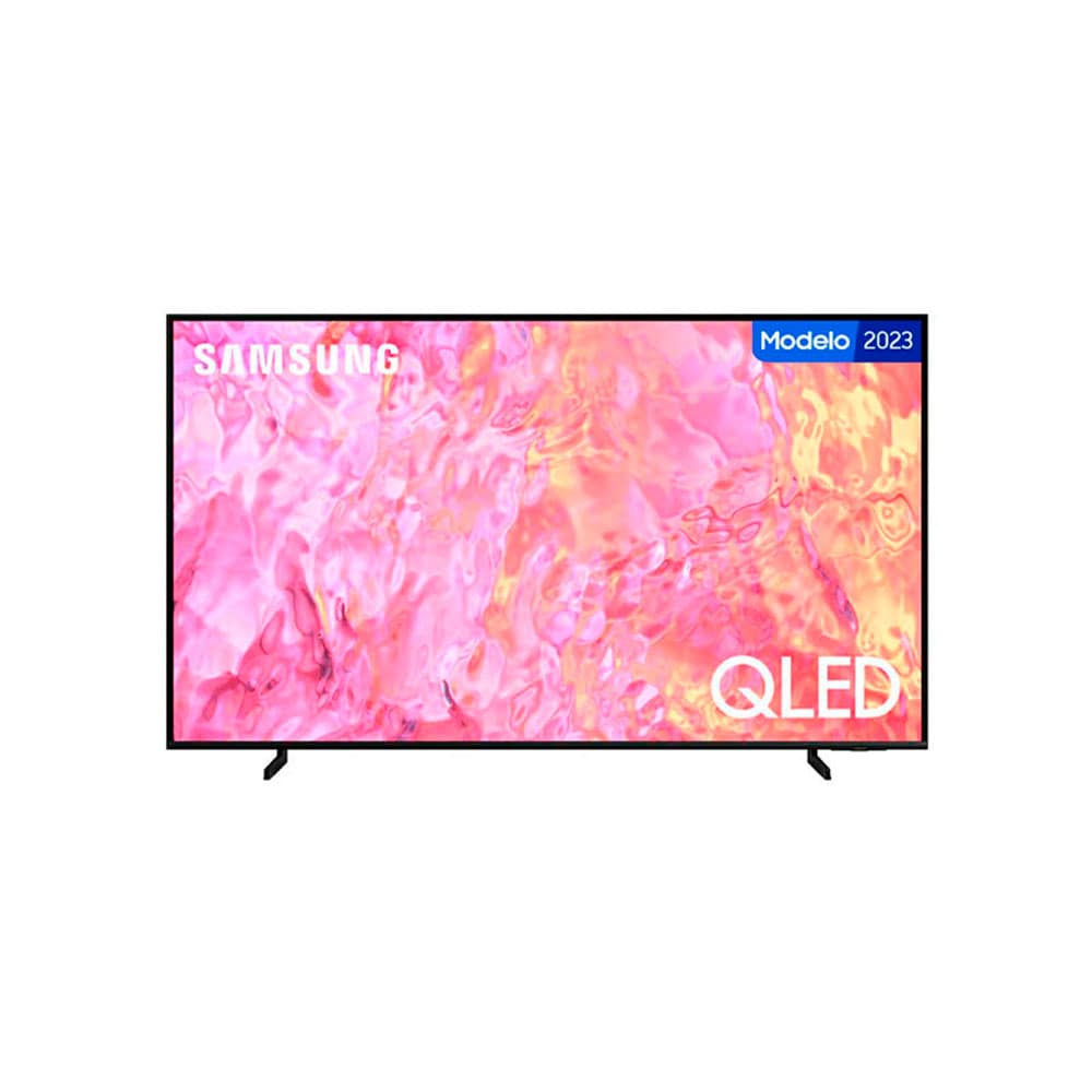 SAMSUNGAUDIVIDEO Televisor Samsung FLAT QLED Smart TV 85 pulgadas, UHD 4K /3,840 x 2,160 / DVB-T2 / Procesador Quantum Bluetooth / Dual Led / asistente de voz / modo ambiente/ Modo Juego/ HDMI x 3 / USB x 2 /LAN/ abre y edita archivos de Office/ Control Solar/Garantía 1 año