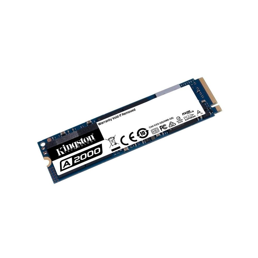 KINGSTON DIGITAL Unidad de estado solido ssd kingston A2000 500GB M.2 PCIe NVMe