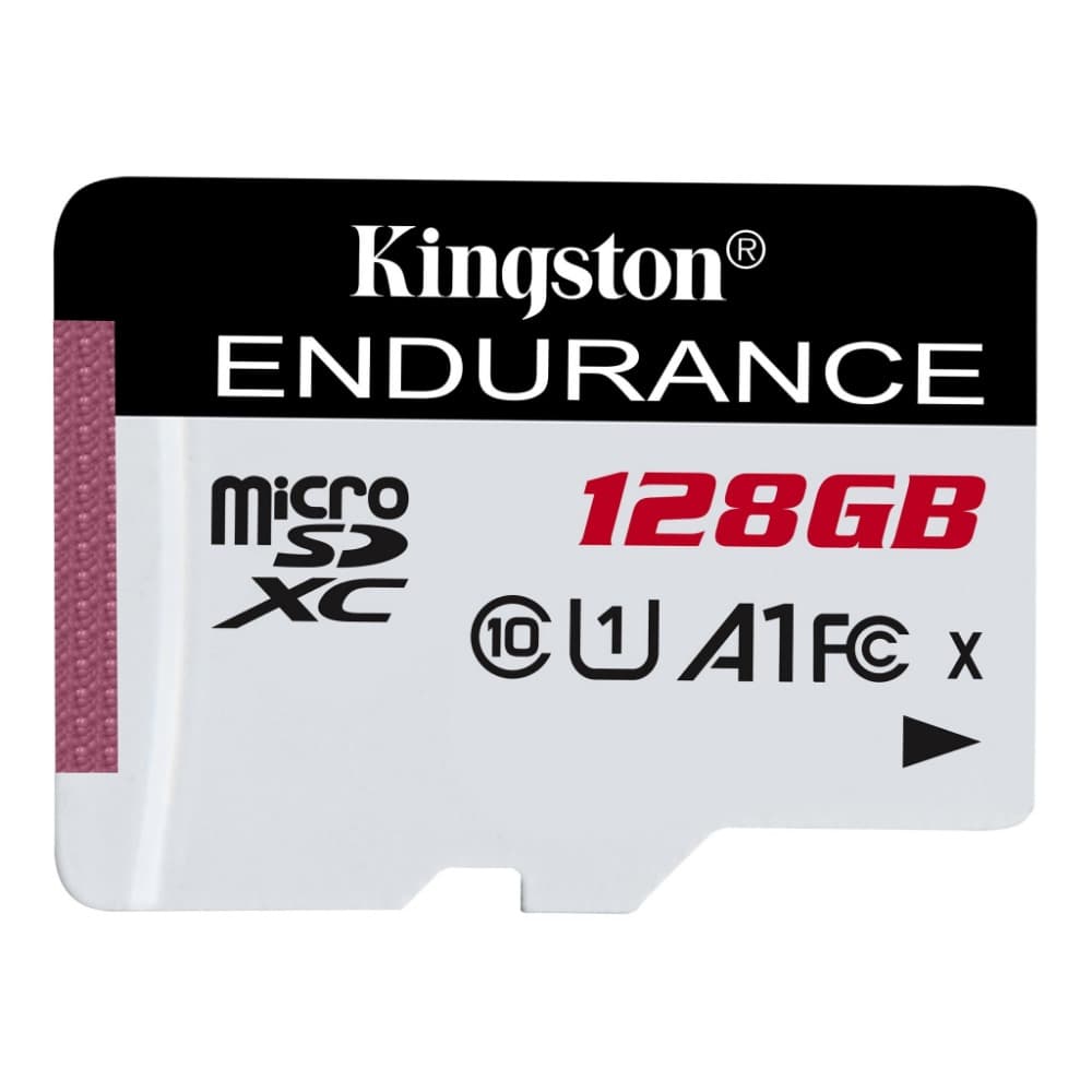 KINGSTON DIGITAL Memoria Kingston microSDXC Endurance 95R/45W C10 A1 UHS-I 128GB - 20,000 horas