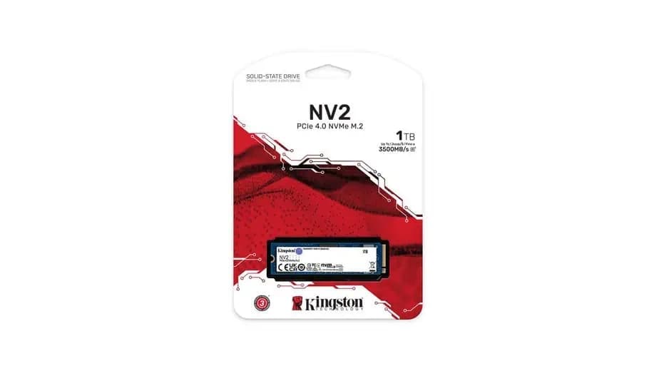 KINGSTON DIGITAL Unidad de estado solido ssd kingston NV2 1000GB M.2 PCIe NVMe