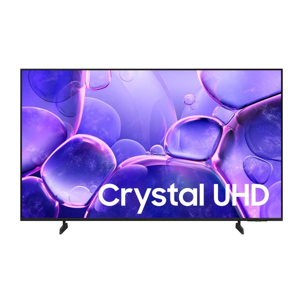 SAMSUNGAUDIVIDEO Televisor Samsung FLAT LED CRYSTALSmart TV 50 pulgadas Crystal UHD 4K /3,840 x 2,160 / DVB-T2 / HDR /LAN/ WIFI 5/ Control remoto Solar / Soporte ajustable / Bluetooth 5.3 / Google Meet / Multi view/ AirPlay 2 / Bixby desde el control /modo ambiente/ Modo Juego/ HDMI x 3/ USB x1-A /abre y edita archivos de Office/ control de voz/Garantía 1 año, Fic